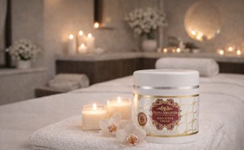 כשהקור מורגש על העור: פילינג גוף עם גרעינים טבעיים ודונג דבורים