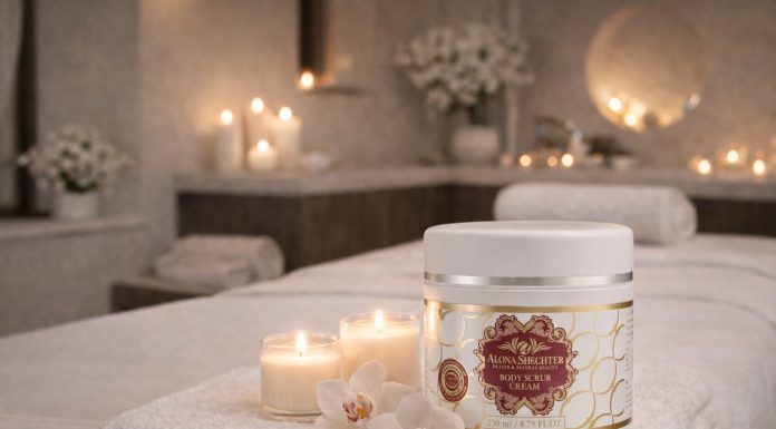 כשהקור מורגש על העור: פילינג גוף עם גרעינים טבעיים ודונג דבורים